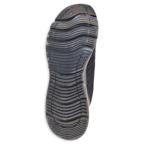 Jarlif Women's Sneakers Black Sz9 Lace Up Cushioned Insole Running Non Slip - Picture 9 of 10